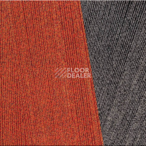 Ковровая плитка Milliken Facet ftr 79-102-33 Tangerine Anthrac фото 1 | FLOORDEALER